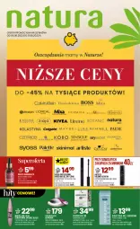 Gazetka promocyjna Drogerie Natura - Gazetka Drogerie Natura - Gazetka - ważna od 22.08 do 22.08.2023 - strona 1 - produkty: Woda perfumowana, Por, Bell, Calvin Klein, Perfum, Sati, Maybelline, Pasta do zębów, KOBO, Tusz, Lack, Perła, Lakier do włosów, Woda, Olej, Lakier