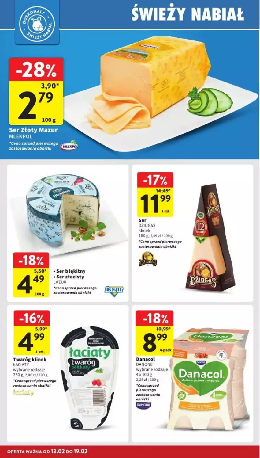 Gazetka promocyjna Intermarche - ważna 13.02 do 19.02.2025 - strona 17 - produkty: Astor, Ser, Twaróg