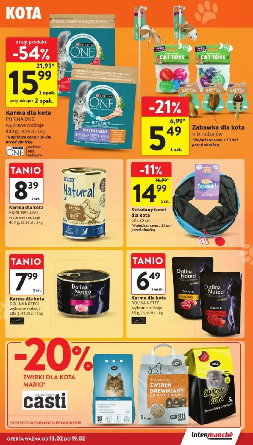 Gazetka promocyjna Intermarche - ważna 13.02 do 19.02.2025 - strona 29 - produkty: Fa, Kosz, Pur, Purina, Tunel, Zabawka