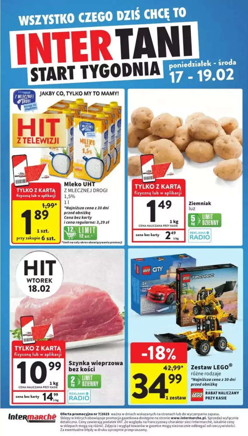 Gazetka promocyjna Intermarche - ważna 13.02 do 19.02.2025 - strona 35 - produkty: LEGO, Mleko