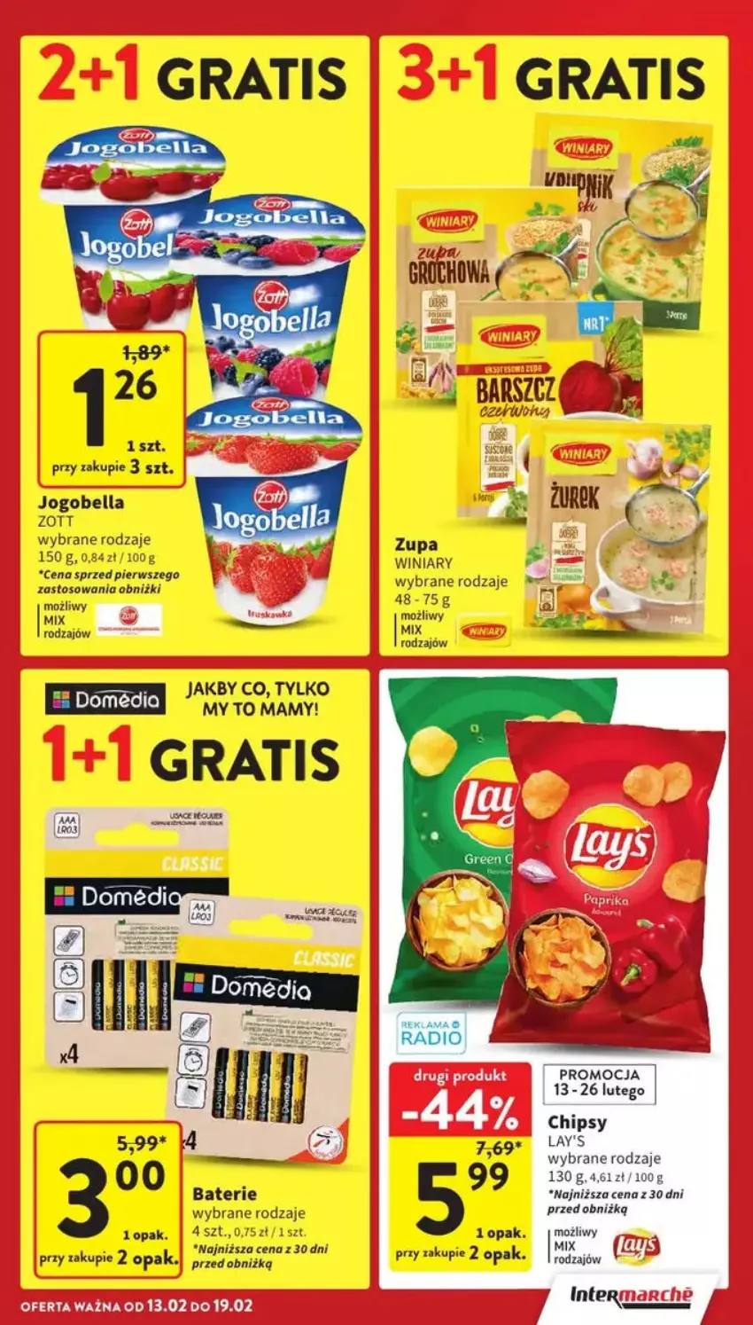 Gazetka promocyjna Intermarche - ważna 13.02 do 19.02.2025 - strona 36 - produkty: Bell, Bella, Gra, Jogobella, Winiary, Zott, Zupa