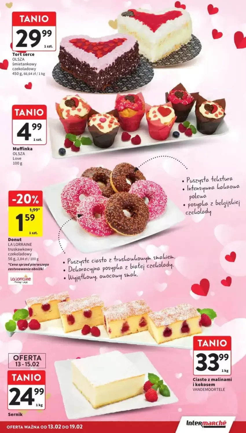 Gazetka promocyjna Intermarche - ważna 13.02 do 19.02.2025 - strona 40 - produkty: Donut, Inka, Kaki, Kokos, LG, Lody, Ser