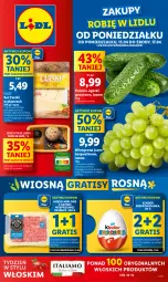 Gazetka promocyjna Lidl - GAZETKA - Gazetka - ważna od 17.04 do 17.04.2024 - strona 1 - produkty: Mięso mielone z szynki, Mięso mielone, Ser, Gra, Cars, Wazon, Lody, Pilos, Winogrona, Wino, Grunt, Mięso, Kinder