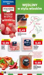 Gazetka promocyjna Lidl - GAZETKA - Gazetka - ważna od 17.04 do 17.04.2024 - strona 20 - produkty: Makaron, Sos, Szynka, Kiełbasa