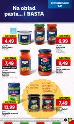 Gazetka promocyjna Lidl - GAZETKA - Gazetka - ważna od 17.04 do 17.04.2024 - strona 29 - produkty: Makaron, Sos, Migdały, Papryka, Czosnek, Sos pomidorowy, Pesto, Bazyl, Sos do makaronu, Bazylia, Barilla, Suszone pomidory, Grill, Pomidory