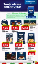 Gazetka promocyjna Lidl - GAZETKA - Gazetka - ważna od 17.04 do 17.04.2024 - strona 31 - produkty: Ciastka, Ser, Jogurt, Rogal, Rurki, Deser