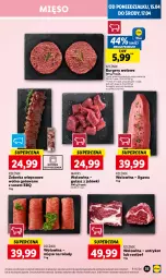 Gazetka promocyjna Lidl - GAZETKA - Gazetka - ważna od 17.04 do 17.04.2024 - strona 35 - produkty: Piec, Sos, Burger, Wołowina, Rostbef, Mięso