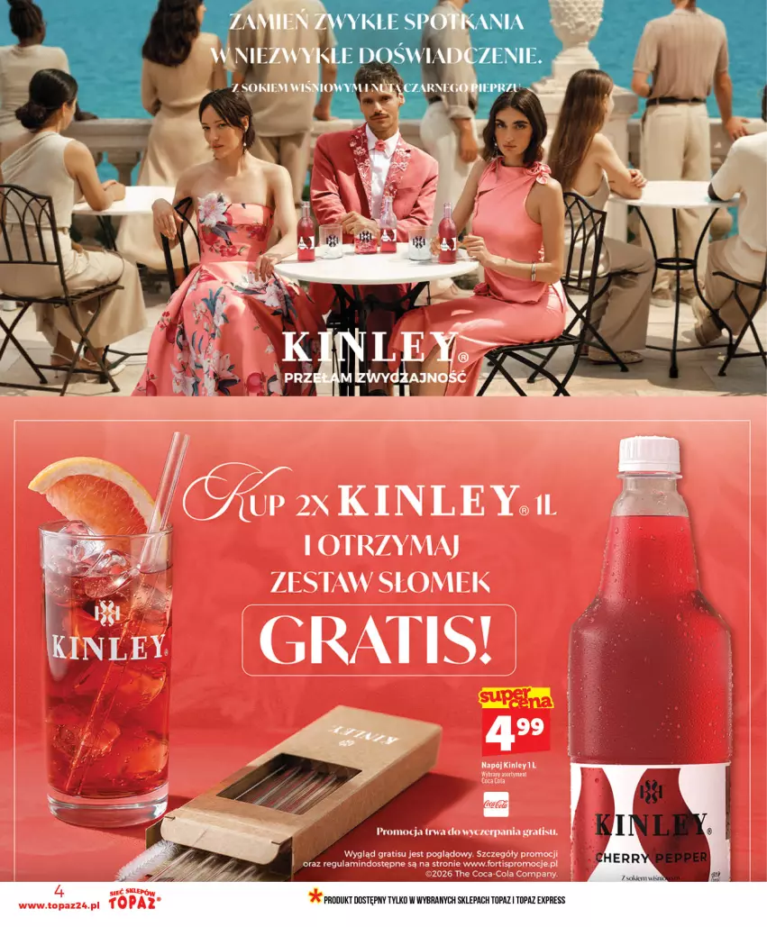 Gazetka promocyjna Topaz - Gazetka - ważna 16.07 do 22.07.2026 - strona 4 - produkty: Top