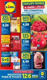Gazetka promocyjna Lidl - GAZETKA - Gazetka - ważna od 17.05 do 17.05.2025 - strona 1 - produkty: Piwa, Ser, Gra, Cukier, Kuchnia, Cars, Coca-Cola, Pilos, Maliny, Pomidory