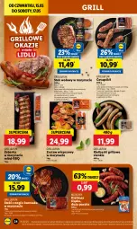 Gazetka promocyjna Lidl - GAZETKA - Gazetka - ważna od 17.05 do 17.05.2025 - strona 28 - produkty: Kurczak, Stek wołowy, Stek, Miód, Morliny, Grill, Kiełbasa, Kiełbasa śląska