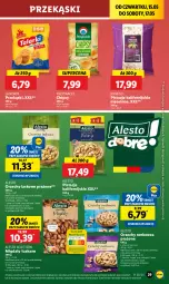 Gazetka promocyjna Lidl - GAZETKA - Gazetka - ważna od 17.05 do 17.05.2025 - strona 33 - produkty: Pistacje, Migdały łuskane, Lajkonik, Migdały, Chipsy, Przysnacki