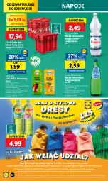 Gazetka promocyjna Lidl - GAZETKA - Gazetka - ważna od 17.05 do 17.05.2025 - strona 38 - produkty: Sok, Mus, Ice tea, Coca-Cola, Napoje, Lipton, Muszynianka, Woda mineralna, Woda, Herbata, Mango, Magnez