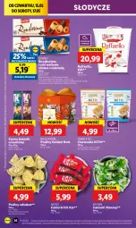 Gazetka promocyjna Lidl - GAZETKA - Gazetka - ważna od 17.05 do 17.05.2025 - strona 42 - produkty: Kit Kat, Cukier, Praliny, Raffaello, Tonik, Rurki, Baton, Cukierki, Nestlé, Kokos, Fa