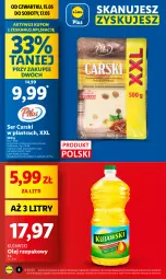 Gazetka promocyjna Lidl - GAZETKA - Gazetka - ważna od 17.05 do 17.05.2025 - strona 6 - produkty: Kujawski, Ser, Cars, Olej rzepakowy, Olej