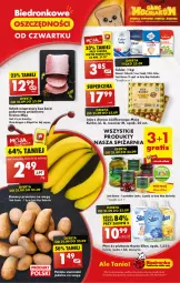 Gazetka promocyjna Biedronka - Od czwartku - Gazetka - ważna od 27.09 do 27.09.2023 - strona 1 - produkty: Banany, Gra, Cukier, Jaja, Ziemniaki, Silan, Schab wieprzowy, Płyn do płukania, Fa