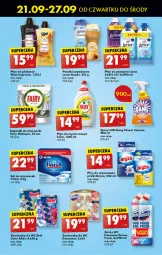 Gazetka promocyjna Biedronka - Od czwartku - Gazetka - ważna od 27.09 do 27.09.2023 - strona 53 - produkty: Domestos, Pralki, Sól, Do mycia naczyń, Finish, Zawieszka do wc, Cillit Bang, Płyn do mycia naczyń, Płyn do płukania, Fairy, Płyn do mycia, Zmywarki, Bryza, Lenor, Fa