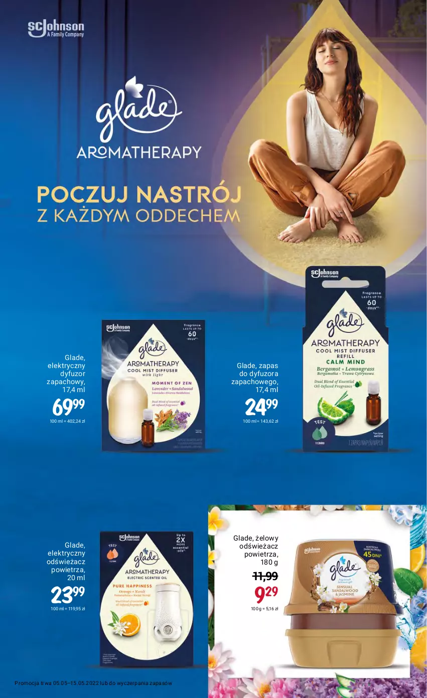 Gazetka promocyjna Rossmann - ważna 05.05 do 15.05.2022 - strona 20 - produkty: Dyfuzor zapachowy, Odświeżacz powietrza