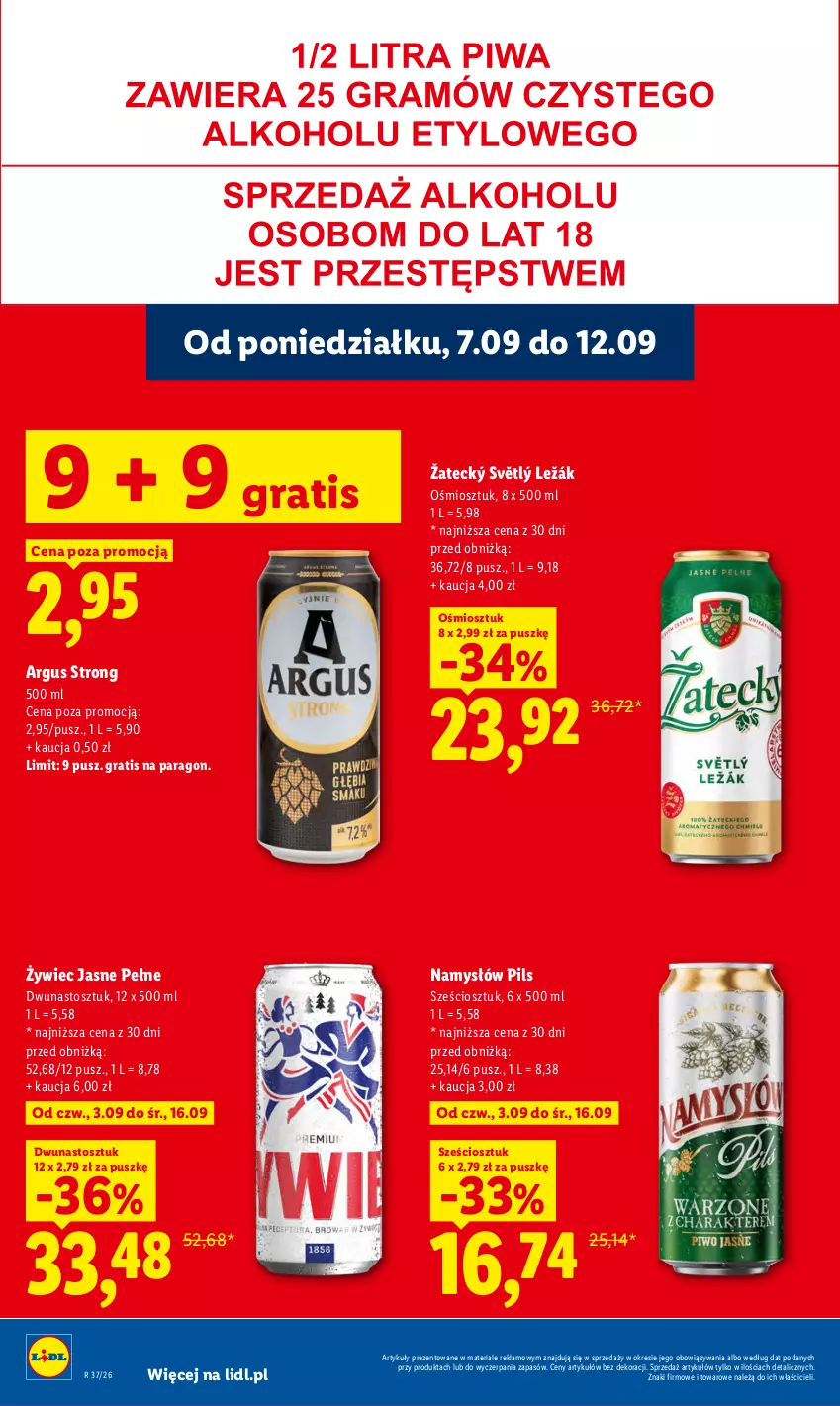 Gazetka promocyjna Lidl - Gazetka ważna od 7.09 do 9.09 - ważna 07.09 do 09.09.2026 - strona 48 - produkty: Gra, Namysłów