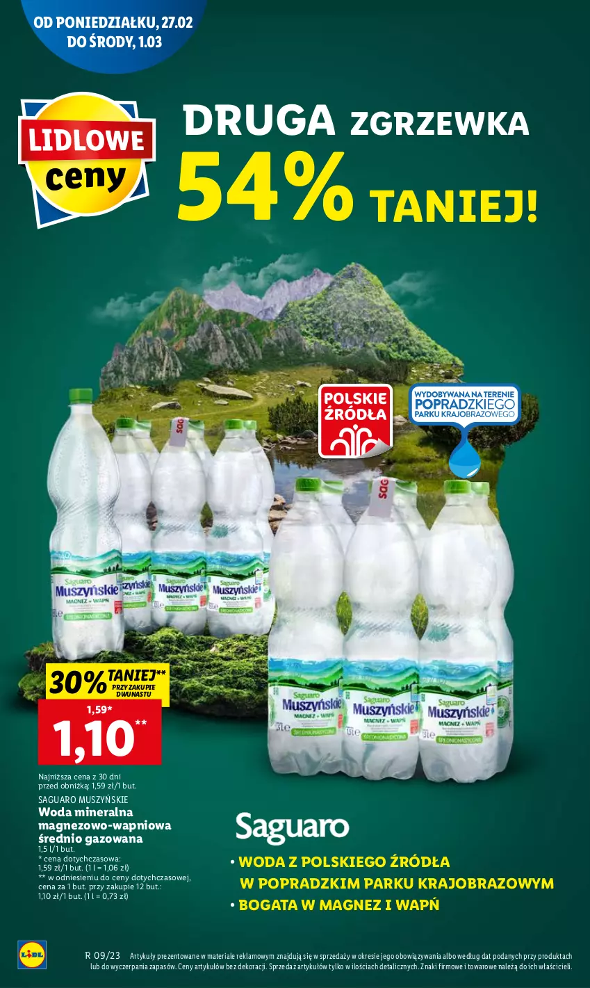 Gazetka promocyjna Lidl - GAZETKA - ważna 27.02 do 01.03.2023 - strona 40 - produkty: Magnez, Mus, Obraz, Woda, Woda mineralna