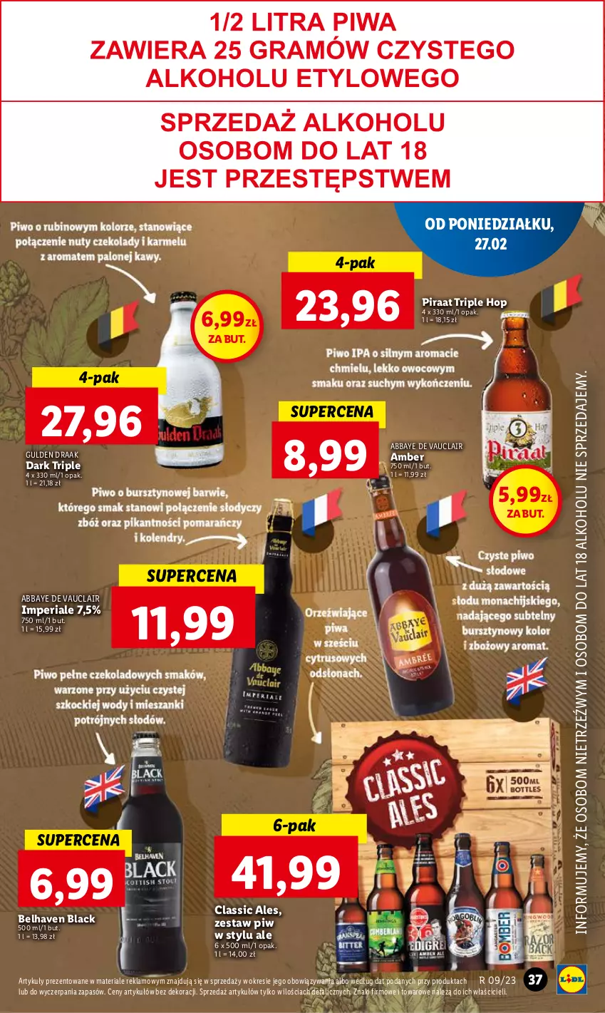 Gazetka promocyjna Lidl - GAZETKA - ważna 27.02 do 01.03.2023 - strona 43 - produkty: Lack