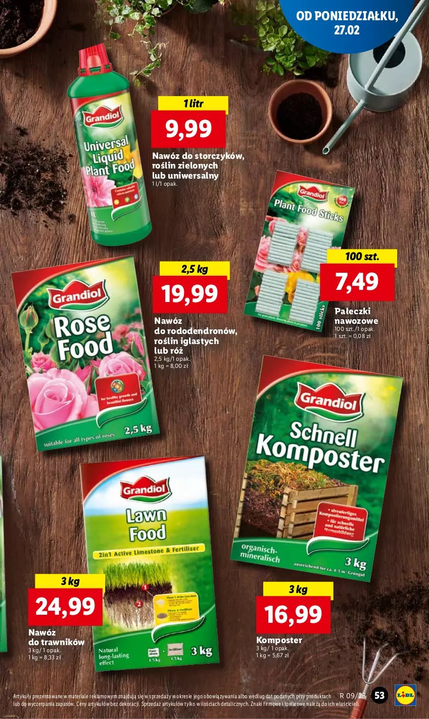 Gazetka promocyjna Lidl - GAZETKA - ważna 27.02 do 01.03.2023 - strona 59 - produkty: Nawóz, Storczyk