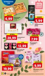 Gazetka promocyjna Lidl - GAZETKA - Gazetka - ważna od 01.03 do 01.03.2023 - strona 48 - produkty: Makaron, Ser, Mus, Leon, Czekolada, Deser, Merci, Milka