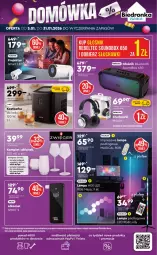 Gazetka promocyjna Biedronka - Home - Gazetka - ważna od 10.01 do 10.01.2026 - strona 5 - produkty: Sok, Gra, Słuchawki, Głośnik, Głośnik bluetooth, Lampa podłogowa, Lampa