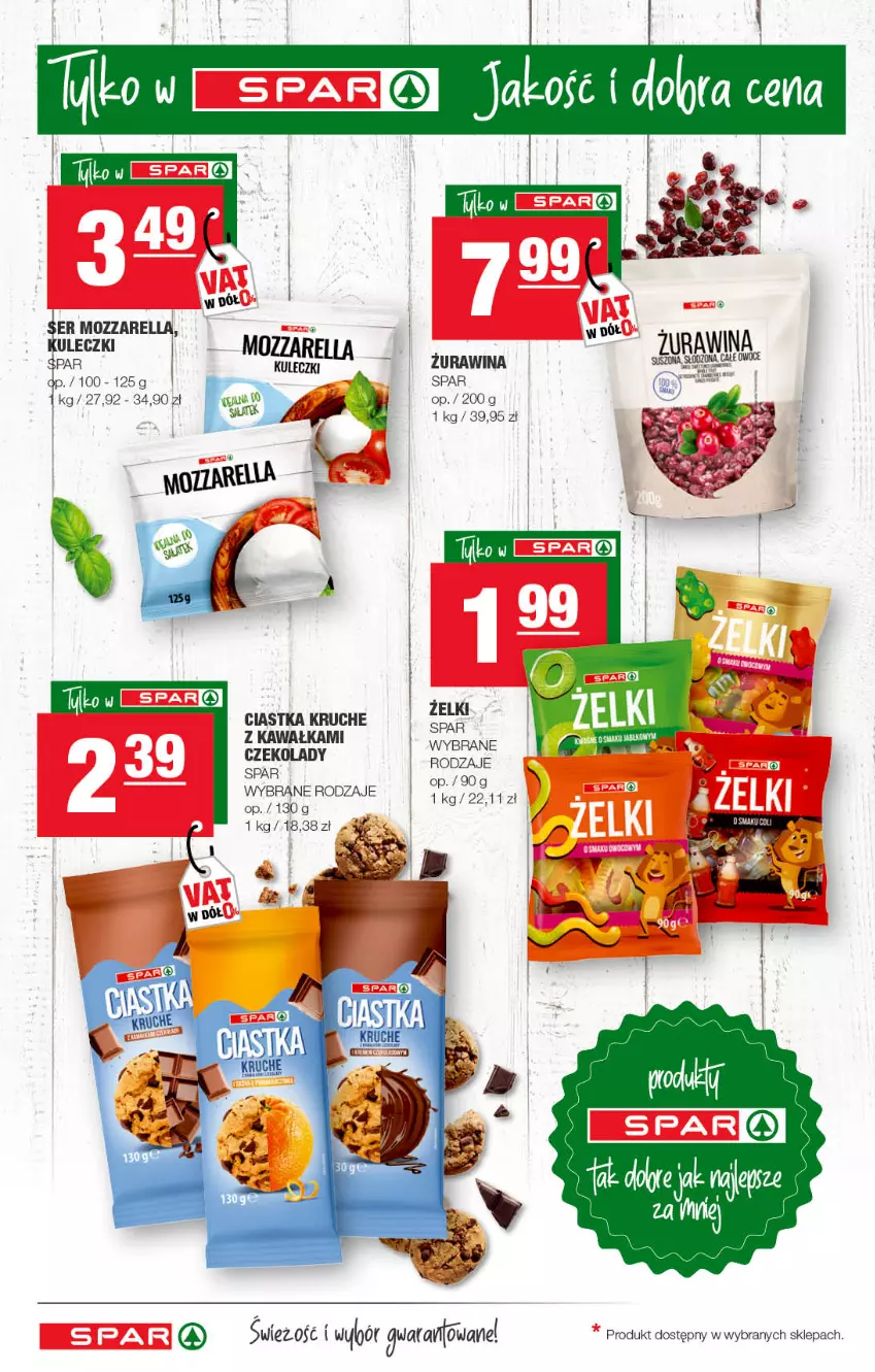 Gazetka promocyjna Spar - Spar - ważna 01.05 do 11.05.2022 - strona 4 - produkty: Ciastka, Fa, Kawa, Mozzarella, Ser