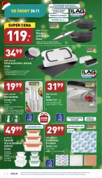 Gazetka promocyjna Aldi - Katalog moda i dom - Gazetka - ważna od 03.12 do 03.12.2022 - strona 6 - produkty: Piec, Sok, Ser, Por, Noż, Tortownica, Garnek, Pojemnik, Forma do pieczenia, Keksówka, Patelnia