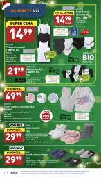 Gazetka promocyjna Aldi - Katalog moda i dom - Gazetka - ważna od 03.12 do 03.12.2022 - strona 8 - produkty: Podkoszulek, Top, Kapcie, Majtki, Kosz, Rajstopy, Wełna, Spodnie, Bluza, Piżama, Queentex, Fa