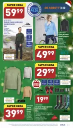 Gazetka promocyjna Aldi - Katalog moda i dom - Gazetka - ważna od 03.12 do 03.12.2022 - strona 9 - produkty: Sweter, Por, Karp, Bluza polarowa, Wełna, Rękawice, Sport, Spodnie, Bluza, Fa