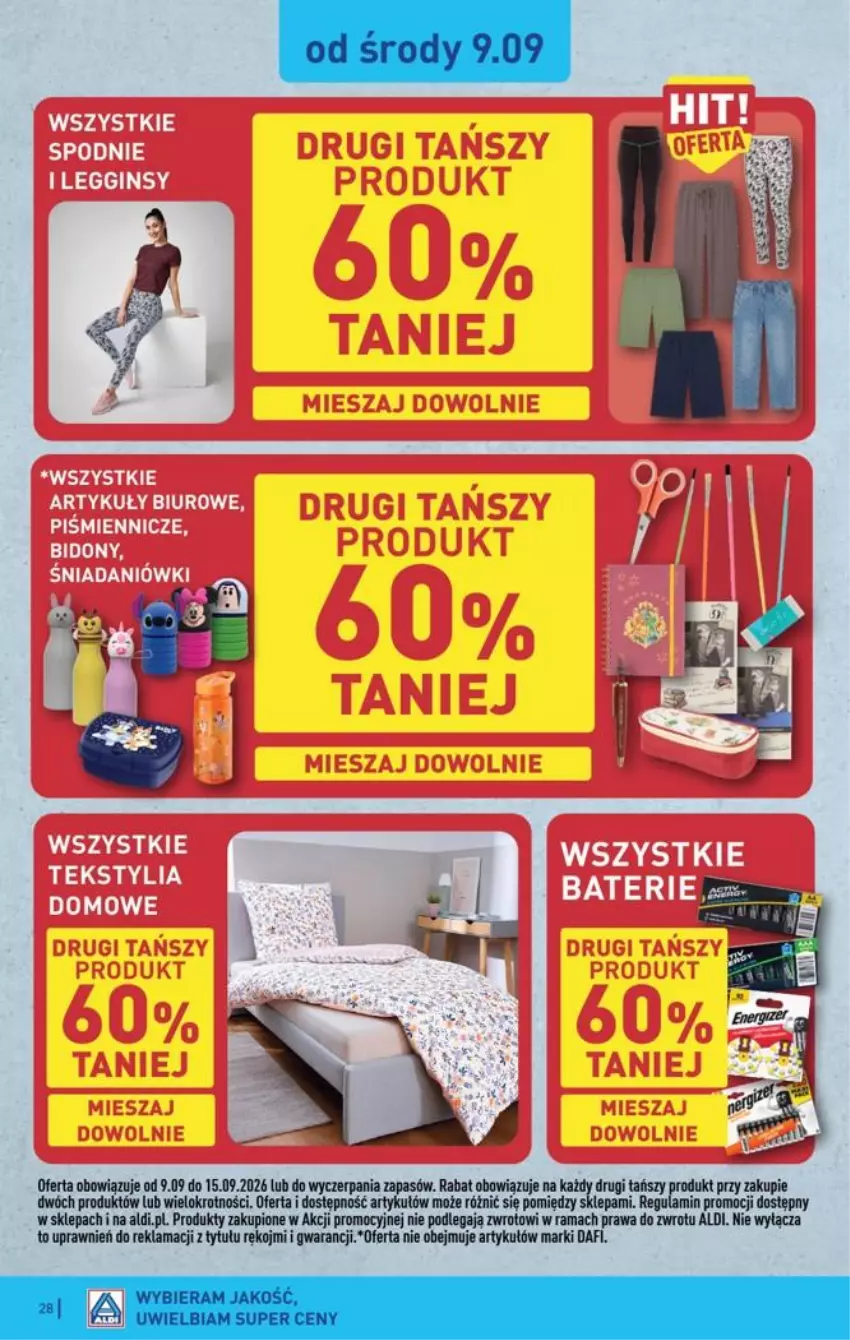 Gazetka promocyjna Aldi - Pełna oferta - ważna 07.09 do 12.09.2026 - strona 28 - produkty: Rama