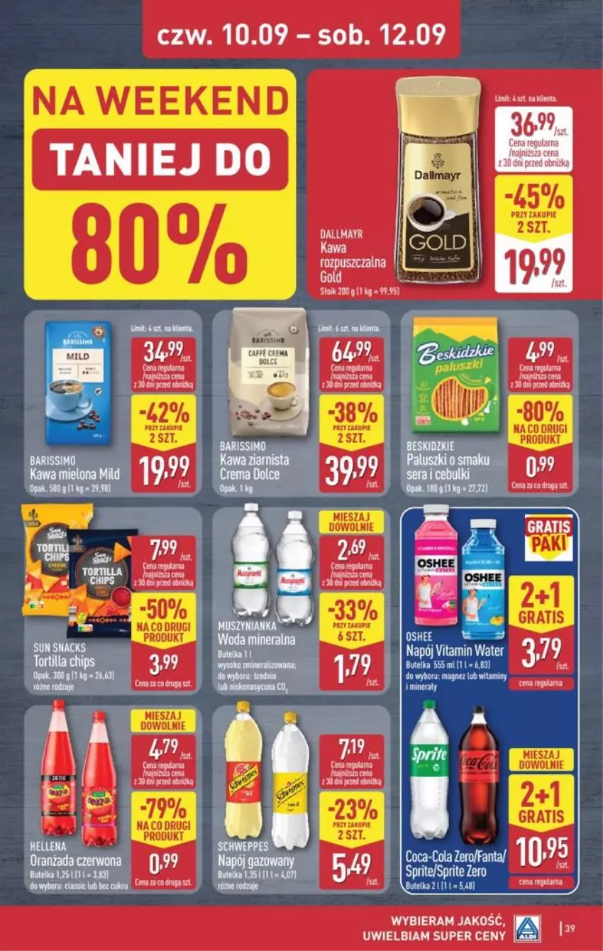 Gazetka promocyjna Aldi - Pełna oferta - ważna 07.09 do 12.09.2026 - strona 39 - produkty: Fa, Gra, Kawa, Magnez, Napój, Por, Pur, Sprite