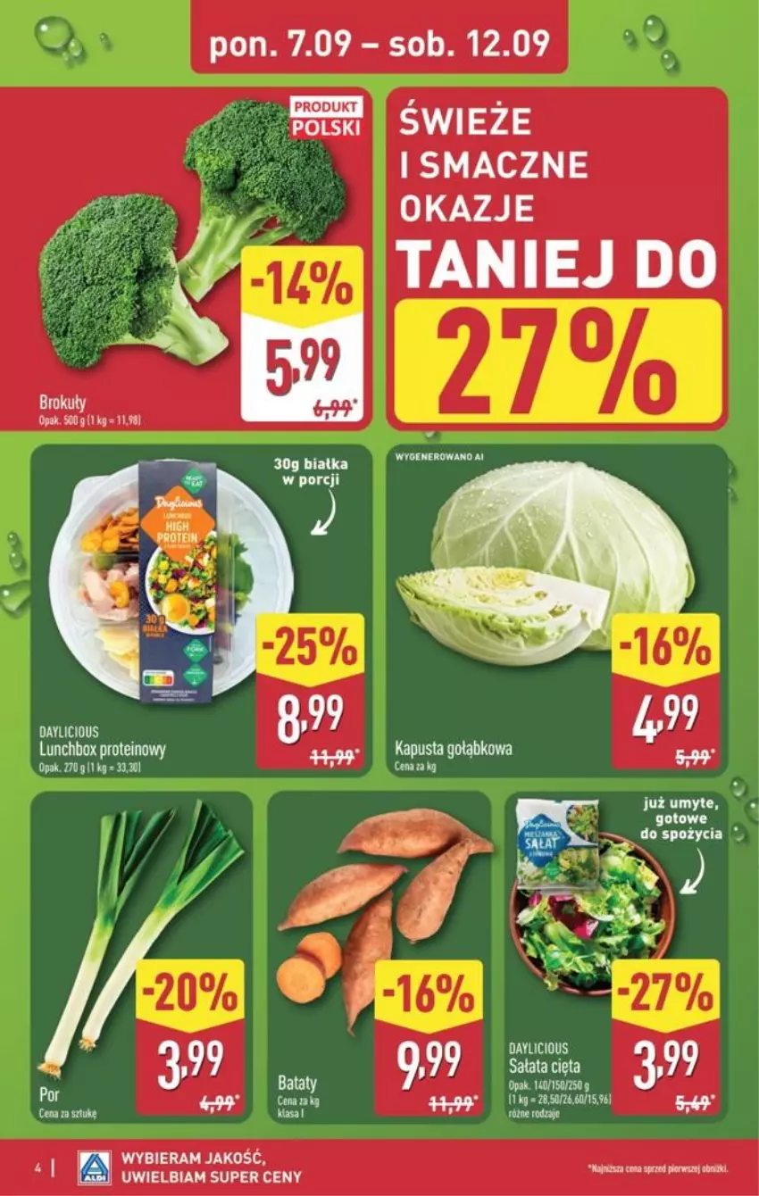 Gazetka promocyjna Aldi - Pełna oferta - ważna 07.09 do 12.09.2026 - strona 4 - produkty: LG