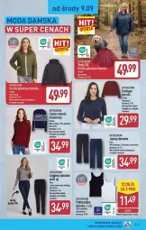 Gazetka promocyjna Aldi - Pełna oferta - Gazetka - ważna od 12.09 do 12.09.2026 - strona 29 - produkty: Sweter, Gry, Kardigan, Kosz, Koszulka, Wełna, Mola, Fa