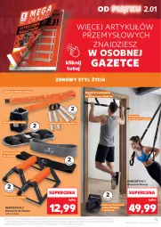 Gazetka promocyjna Kaufland - Gazetka tygodnia - Gazetka - ważna od 07.01 do 07.01.2026 - strona 15 - produkty: Por, Uchwyty, Drążek do podciągania, Uchwyty do pompek, Drzwi