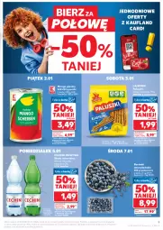 Gazetka promocyjna Kaufland - Gazetka tygodnia - Gazetka - ważna od 07.01 do 07.01.2026 - strona 9 - produkty: Lajkonik, Mus, O nas, Szyna, Woda mineralna, Woda, Mango