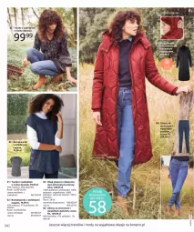 Gazetka promocyjna Bonprix - WOLNE CHWILE W WIELKIM STYLU - Gazetka - ważna od 28.02 do 28.02.2022 - strona 36 - produkty: Dżinsy, Wełna, Płaszcz, Tunika