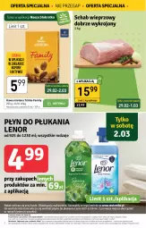 Gazetka promocyjna Stokrotka - Supermarket - Gazetka - ważna od 06.03 do 06.03.2024 - strona 2 - produkty: Tchibo, Warzywa, Rama, Kawa mielona, Kawa, Tran, Schab wieprzowy, Płyn do płukania, Tchibo Family, Owoce, Lenor, Mięso, Fa