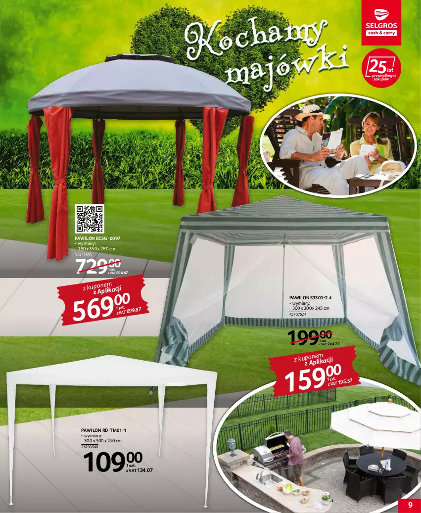 Gazetka promocyjna Selgros - Katalog Wypoczynek - ważna 19.04 do 04.05.2022 - strona 9