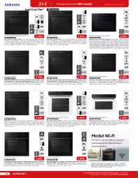Gazetka promocyjna Komfort - Katalog urządzeń AGD - Gazetka - ważna od 30.09 do 30.09.2023 - strona 34 - produkty: Piec, Piekarnik do zabudowy, Top, Gra, Taca, Kuchenka mikrofalowa, Zegar, Samsung, Piekarnik, Grill, Drzwi, Mięta, Sprzedawcy, Fa