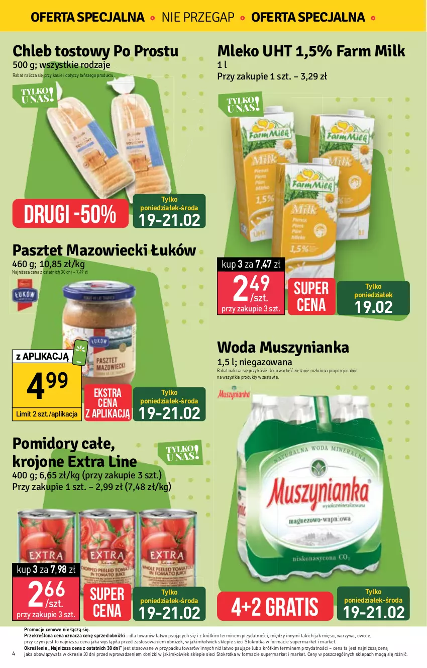 Gazetka promocyjna Stokrotka - Supermarket - ważna 15.02 do 21.02.2024 - strona 4 - produkty: Gra, Mięso, Owoce, Por, Warzywa