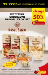 Gazetka promocyjna Biedronka - Od poniedziałku 22.05 - Gazetka - ważna od 27.05 do 27.05.2023 - strona 11 - produkty: Pierogi, Krokiety, Rama, Tran, 