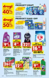 Gazetka promocyjna Biedronka - Od poniedziałku 22.05 - Gazetka - ważna od 27.05 do 27.05.2023 - strona 46 - produkty: Płyn do prania, Domestos, Sok, Zawieszka do wc, Odplamiacz, Chusteczki, Płyn do wc, Ariel, Fa
