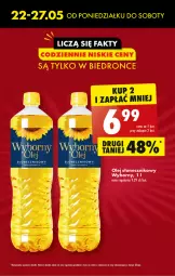 Gazetka promocyjna Biedronka - Od poniedziałku 22.05 - Gazetka - ważna od 27.05 do 27.05.2023 - strona 9 - produkty: Olej słonecznikowy, Olej