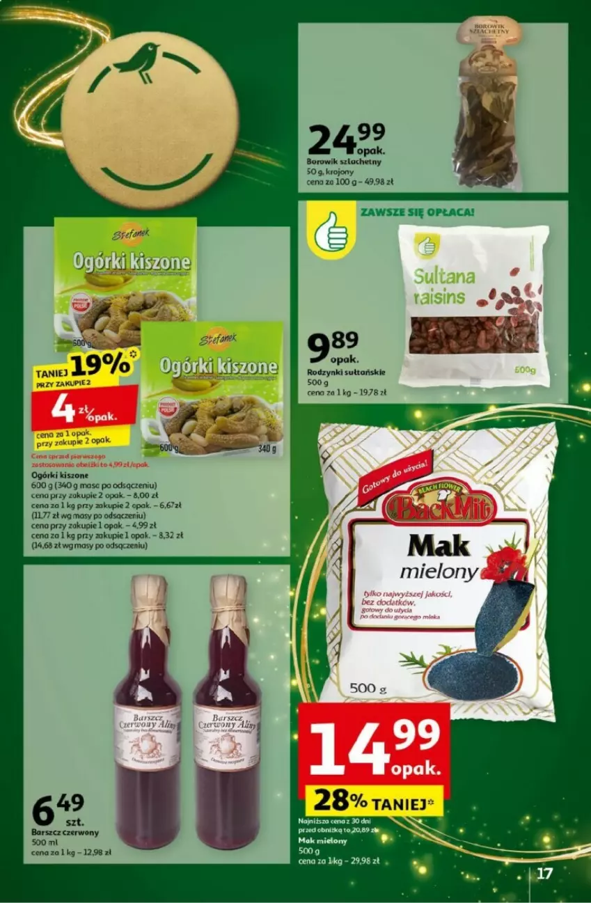 Gazetka promocyjna Auchan - ważna 05.12 do 11.12.2024 - strona 11 - produkty: Fa, Rodzynki