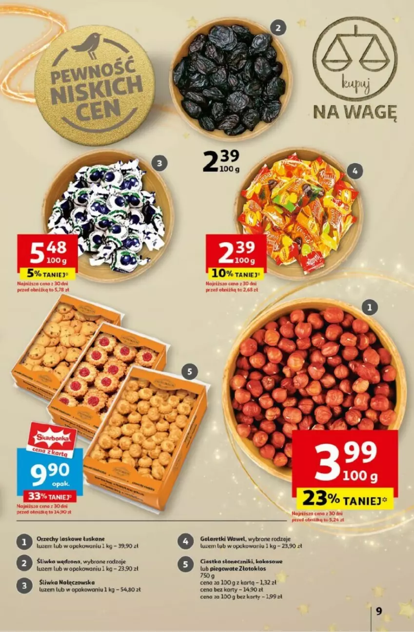 Gazetka promocyjna Auchan - ważna 05.12 do 11.12.2024 - strona 3 - produkty: Ciastka, Gala, Galaretki, Kokos, Wawel