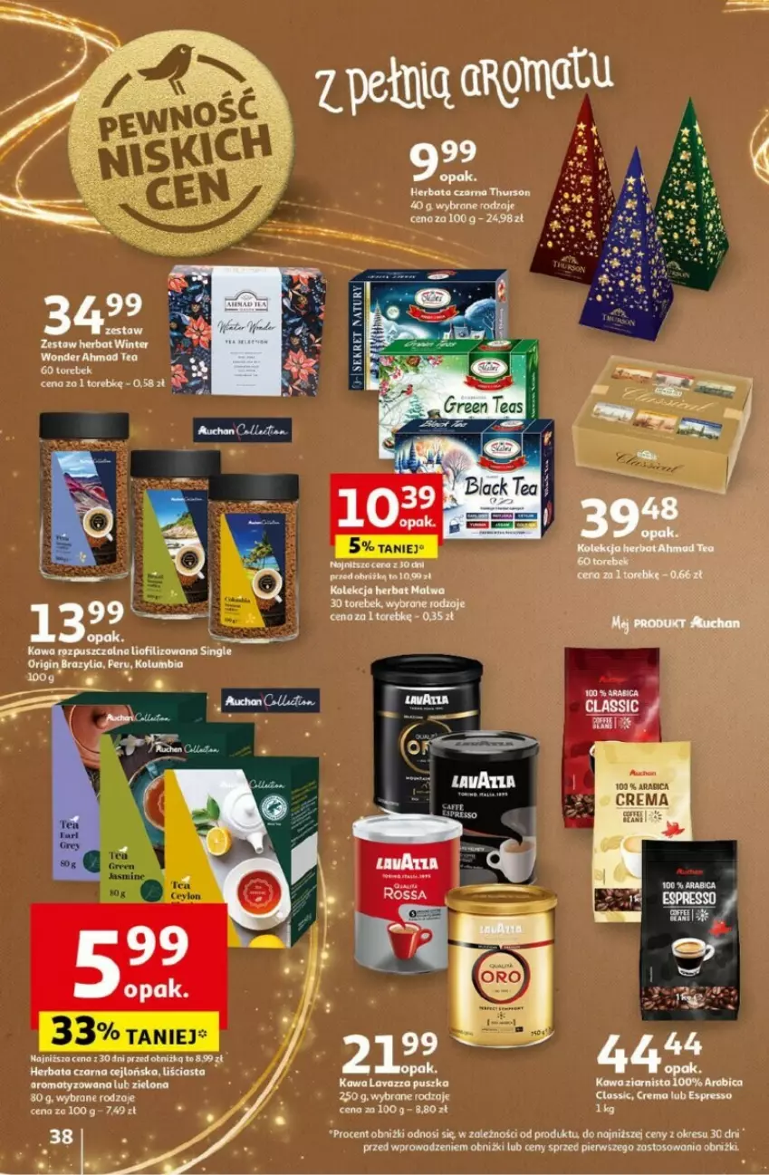 Gazetka promocyjna Auchan - ważna 05.12 do 11.12.2024 - strona 39 - produkty: BIC, Kawa, Kawa ziarnista, LG