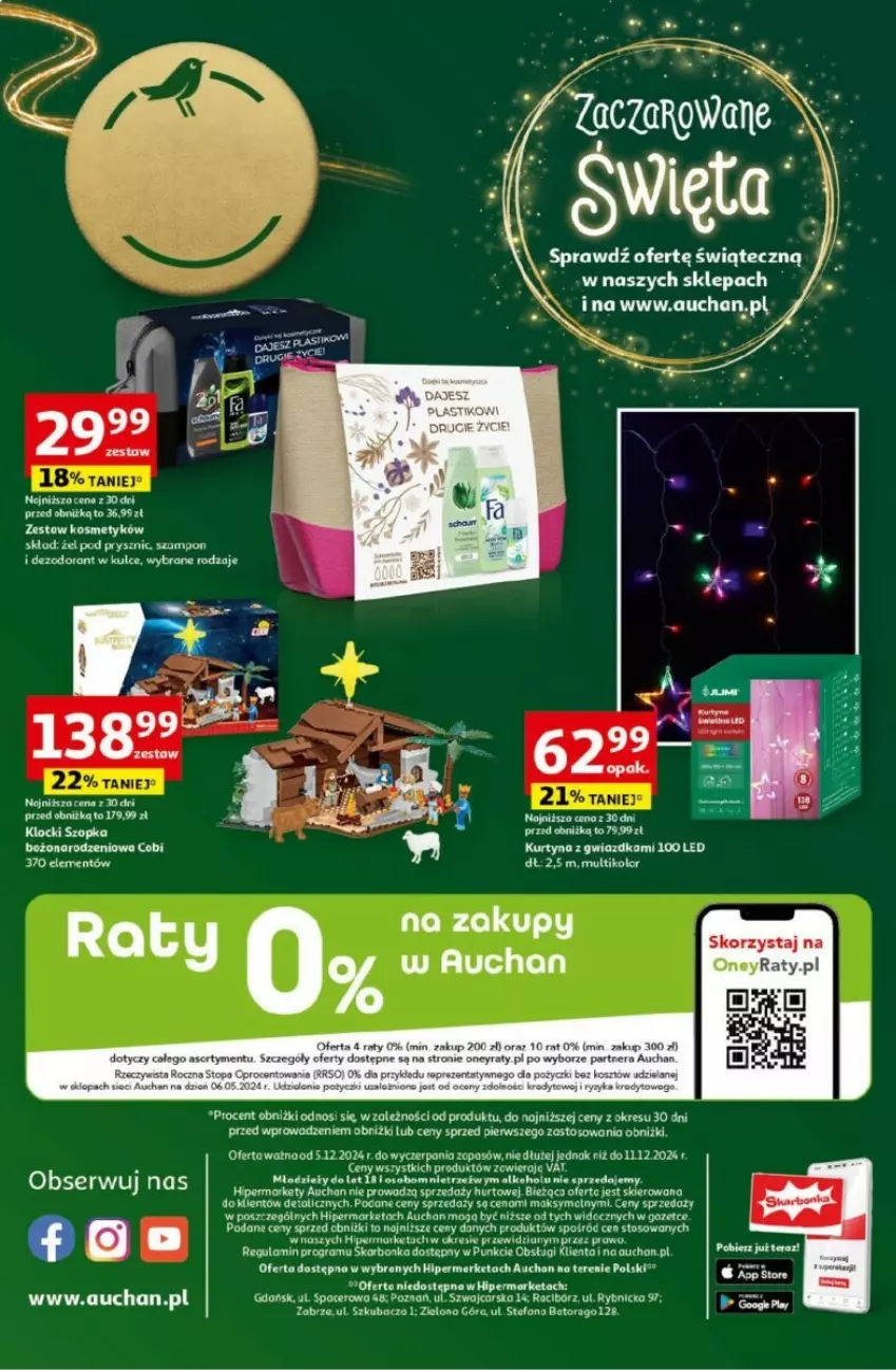 Gazetka promocyjna Auchan - ważna 05.12 do 11.12.2024 - strona 59 - produkty: Cars, Dezodorant, Fa, Gra, LG, Szampon, Tera