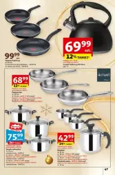 Gazetka promocyjna Auchan - Gazetka - ważna od 11.12 do 11.12.2024 - strona 49 - produkty: Garnek, Czajnik, Tefal, Patelnia, Rondel, Fa